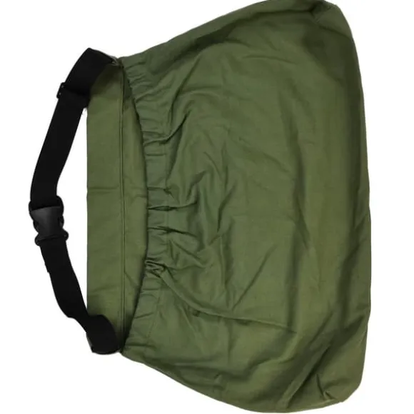 Orchard Plockpåse Midja Hängande Justerbar Oxford Duk Skördeförkläde för utomhusträdgård Militärgrönt