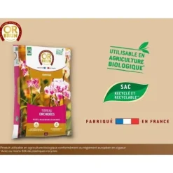 Orkidéjord - BROWN GOLD - OBRTORC6U - 6L - Främjar tillväxt