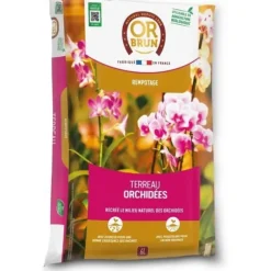 Orkidéjord - BRUNT GULD - OBRTORC6U - 6L - Främjar tillväxt