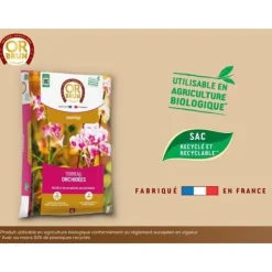 Orkidéjord - BRUNT GULD - OBRTORC6U - 6L - Främjar tillväxt