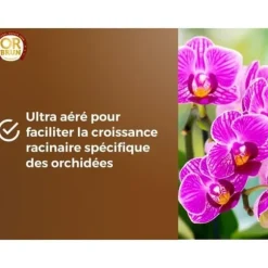 Orkidéjord - OR BRUN - OBRTORC6U - 6L - Främjar tillväxten