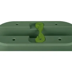 Osaka Cavaliere Planteringskärl 19,5 L - EDA - Fästsystem - för balkonger och räcken - Laurel Green