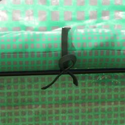 Outsunny Ersatzfolie PE-Folie Ersatzschutz mit UV-Schutz, Rolltür, Seitenfenster, Gewächshausfolie für Gewächshaus, Tomatenhaus, Grün, Kunststoff, 140 | CDON