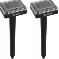 2-Pack - Mullvadsskrämma - Mullvad Skrämma - Solcell