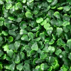 2-pack buxbomkulor 50 cm konstgjorda, plast, för hem, kontor & trädgård