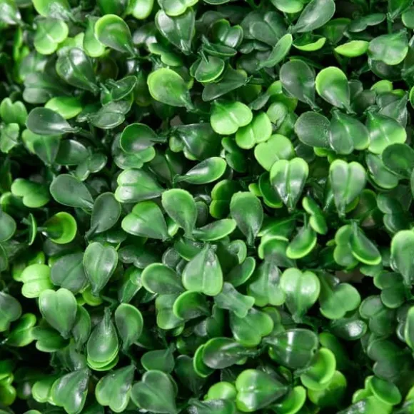 2-pack buxbomkulor 50 cm konstgjorda, plast, för hem, kontor & trädgård