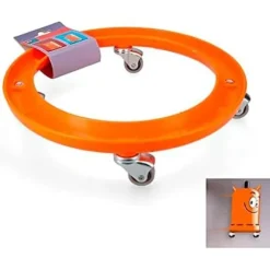 Pad för butancylinder - INOFIX - m88573 - Diameter 310mm - Orange färg - 68mm hög