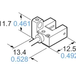 Panasonic Gaffel-fotodetektor PM-F25-P PM-F25-P F-typ ljusomkoppling, mörkomkoppling 5 - 24 V/DC 1 st