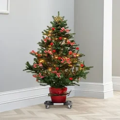 Papperskorgsdolly med Hjul, Justerbar 15-22,8 tum Rund Möbeldocka, Robust och Lätt att Röra sig