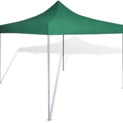 Partytält & paviljoner - Living Grönt hopfällbart tält 3 x 3 m