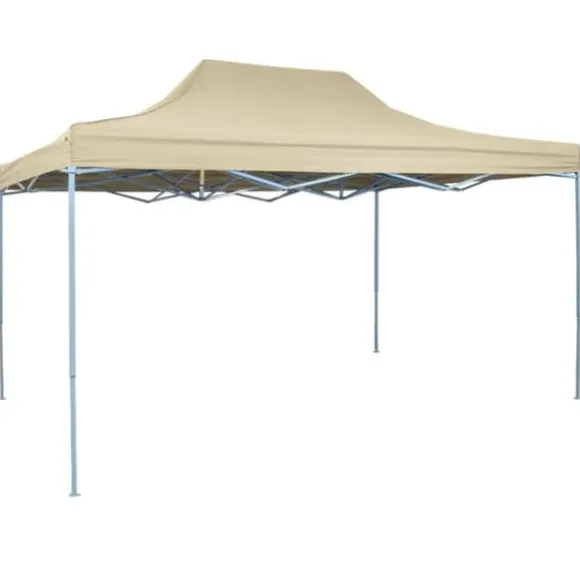 Partytält & paviljoner - Living Pop-Up hopfällbart partytält 3x4,5 m gräddvit