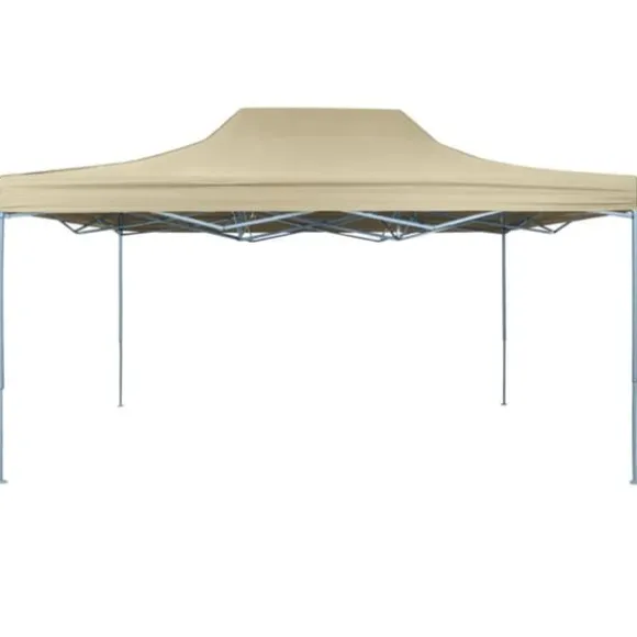 Partytält & paviljoner - Living Pop-Up hopfällbart partytält 3x4,5 m gräddvit