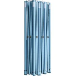 Partytält & paviljoner - Living Pop-Up hopfällbart partytält med 5 sidoväggar 3x9 m gräddvit