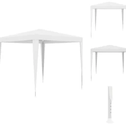 Partytält & paviljoner - Living Partytält 2,5x2,5 m vit