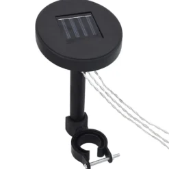 Partytält & paviljoner - Living Paviljong med dubbeltak och ljusslinga LED 3x4 m antracit