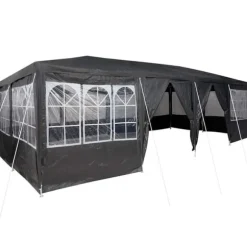 Partytält Antracit och vitt 800 x 400 x 266 cm