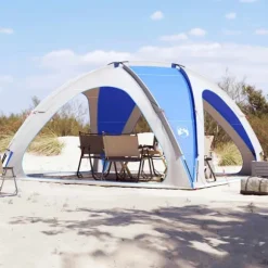 Partytält azurblått vattentätt