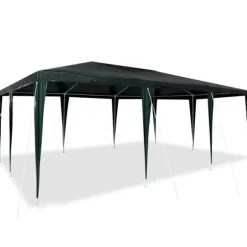 Partytält Grön 600 x 400 x 266 cm Polyeten och Stål