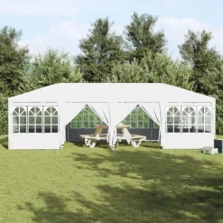 Partytält Vit 800 x 400 x 266 cm polyeten