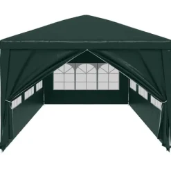 Partytält 3x9 m - UV-beständigt och vattentåligt | Färg: Grön | Storlek: 3x9 m