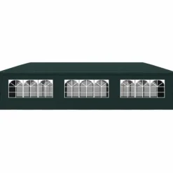 Partytält 3x9 m - UV-beständigt och vattentåligt | Färg: Grön | Storlek: 3x9 m