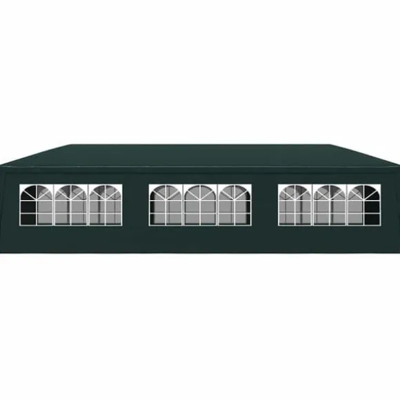 Partytält 3x9 m - UV-beständigt och vattentåligt | Färg: Grön | Storlek: 3x9 m