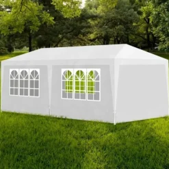 Partytält 3x6 m vit