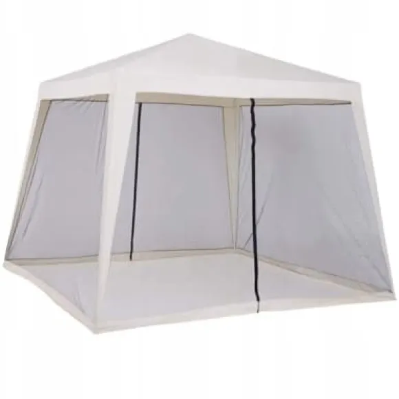 Pavilion 3X3 G1015 VIT MED MYGGNÄT