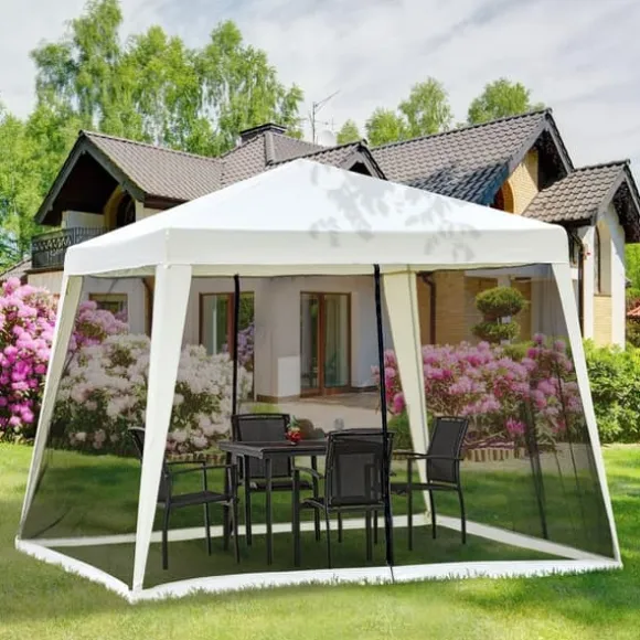 Pavilion 3X3 G1015 VIT MED MYGGNÄT