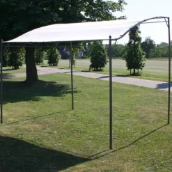 Paviljong tyg gräddvit