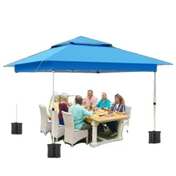 Paviljong, Vattentät, Lätt att sätta upp,Blå