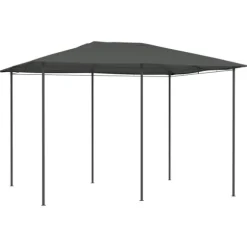 Paviljong 3x4x2,6 m antracit 160 g/m²