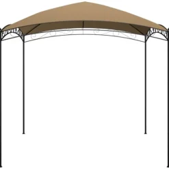 Paviljong 3x3x2,65 m taupe 180 g/m²