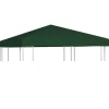 Paviljongtak 310 g/m² 3x3 m grön