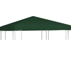 Paviljongtak 310 g/m² 3x3 m grön