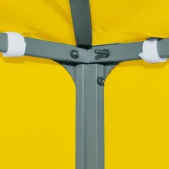 Paviljongtak med ventilering 310 g/m² 3x3 m gul