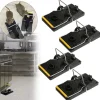 4Pcs Professional Mouse Traps Mousetrap Strong Easy Catcher Control Reusable