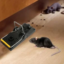 4Pcs Professional Mouse Traps Mousetrap Strong Easy Catcher Control Reusable