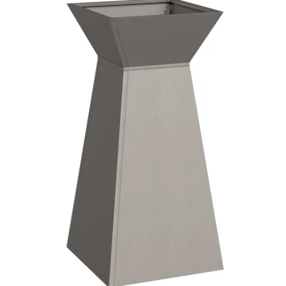 Pelarkrukor Silver 35 x 35 x 73 cm Väderbeständig stål