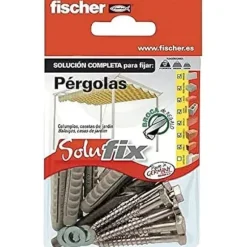 Pergola - FISCHER - SOLUFIX - Modell 502679 - Enkel installation - Solskydd