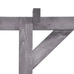 Pergola - VIDAXL - Imprägnad furu - Grå - 200x40x205 cm - Motståndskraftig mot röta