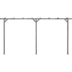 Pergola - vidaXL - 400x40x205 cm - Imregnerad furu - Vädertålig - Modern design