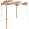 Pergola bambu 170x170x220 cm