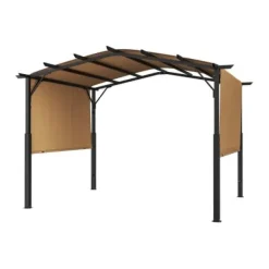 Pergola, 304,8x304,8x254 cm, Beige, Metall