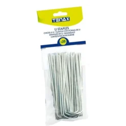 Picchetti à U - TENAX - 20 stycken - 15 cm - Fäste för trädgård - Praktisk och hållbar