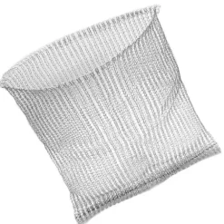 Plant Root Guard Gopher Proof Trådkorg Mullvad Sork Mesh Trådkorg Underground Rostfritt stål Trådnätspåse för växter Rotskydd 20x18 tum