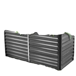 Planteringsbädd, Öppen Bas, Hållbar Konstruktion,svart