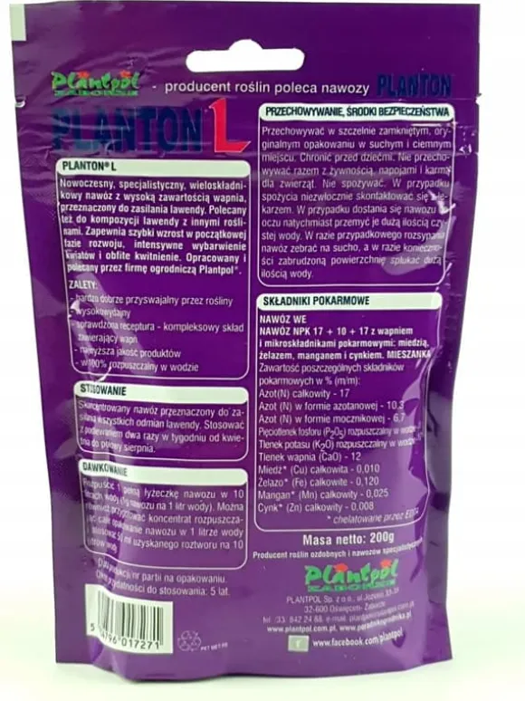 PLANTON L flerkomponentsgödsel för lavendel 200g