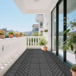 Plastdeckplattor, 44 st, 12