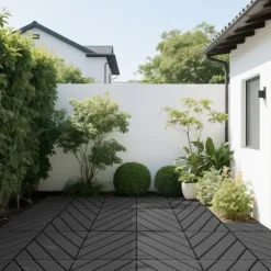 Plastdeckplattor, 44 st, 12